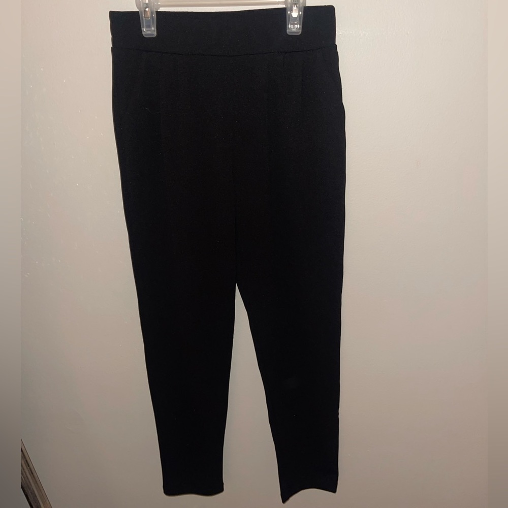 Stella Luce, women’s pull up black pants size small